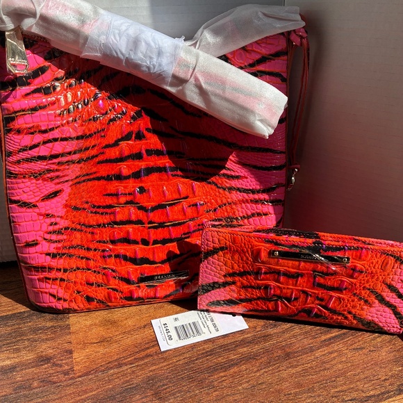 Brahmin Pink Feline Ombre Melbourne - Picture 1 of 7